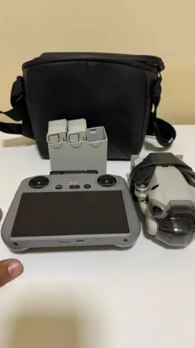 Drone DJI mini 4 PRO combo flymore, controle com tela!