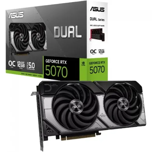 RTX 5070, ASUS DUAL, 12GB - LOJA CONCEITUADA