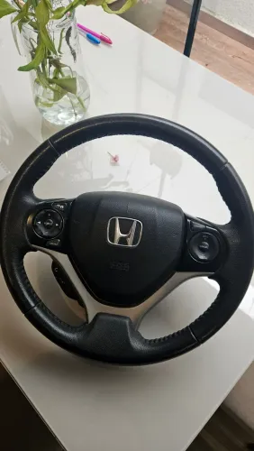Volante + Capa Central Honda Civic G9