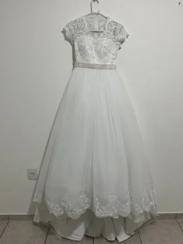 Vestido de noiva bordado tamanho P