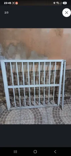 Portão de aluminio