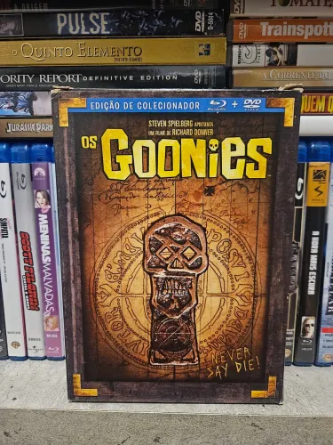 Box Blu-ray e DVD Os Goonies - Edição de Colecionador 
