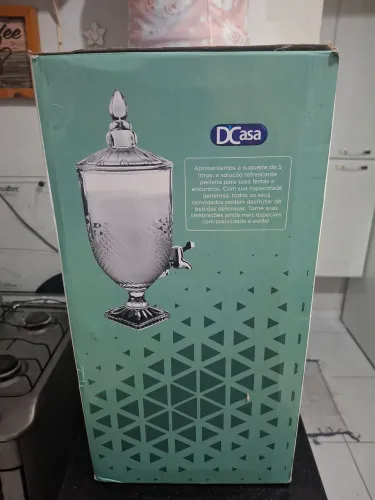 Suqueira de vidro