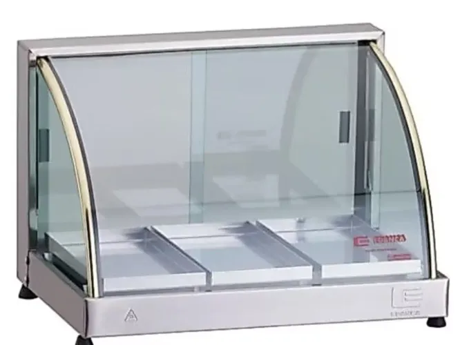 Vitrine de salgados elétrica