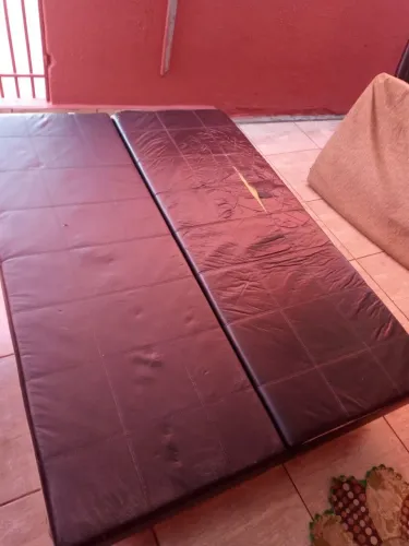 Sofá Cama + colchão de solteiro