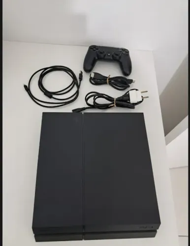 PS4 Fat 500GB Com 1 ou 2 Controles e Cabos - Funcionando 100% - Leia a Descrição.