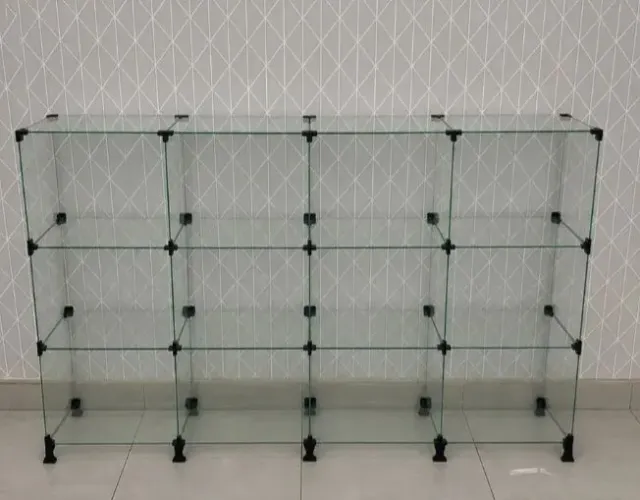 Balcão de vidro