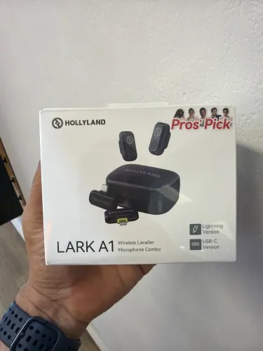 Microfone Hollyland Lark A1Novo é Original Lacrado