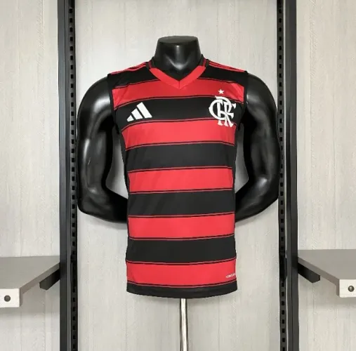 Regata Flamengo Home (1) 2025/26 Adidas Torcedor Masculina