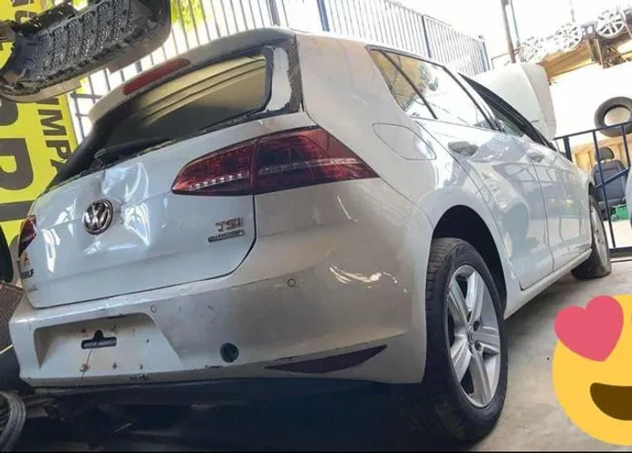 Sucata Golf tsi 2016 para retirada de peças
