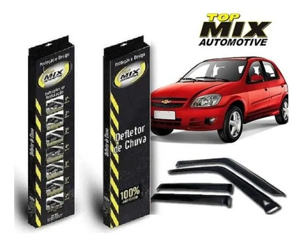 Calha Defletora de Chuva Chevrolet Celta 4 Portas Topmix