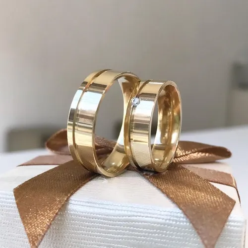 ALIANÇAS EM OURO 18KL/750