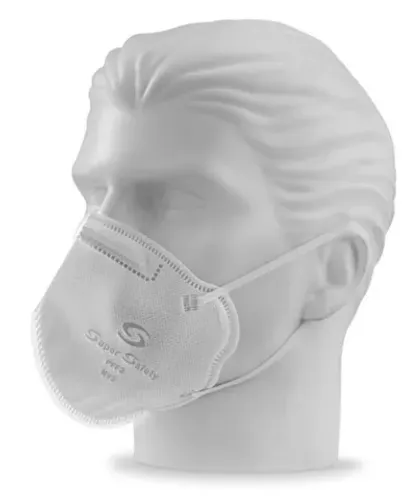 Máscara Sem Válvula PFF2 / N95 Branca - Super Safety