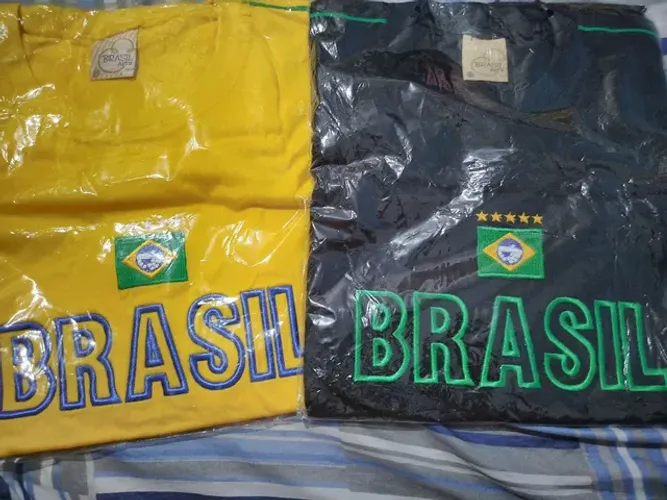 Camisas do Brasil, 100% algodão