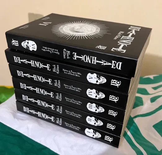 Death Note black edition vol 1 ao 6