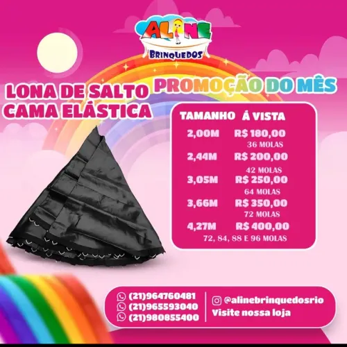 lona para cama elástica 