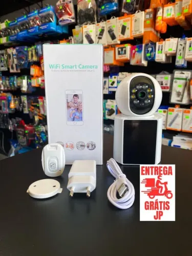 CÂMERA WIFI SMART COM VÍDEO CHAMADA