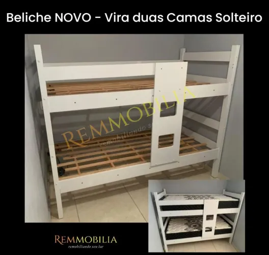 CAMA BELICHE NOVO - ENTREGAMOS MONTADO