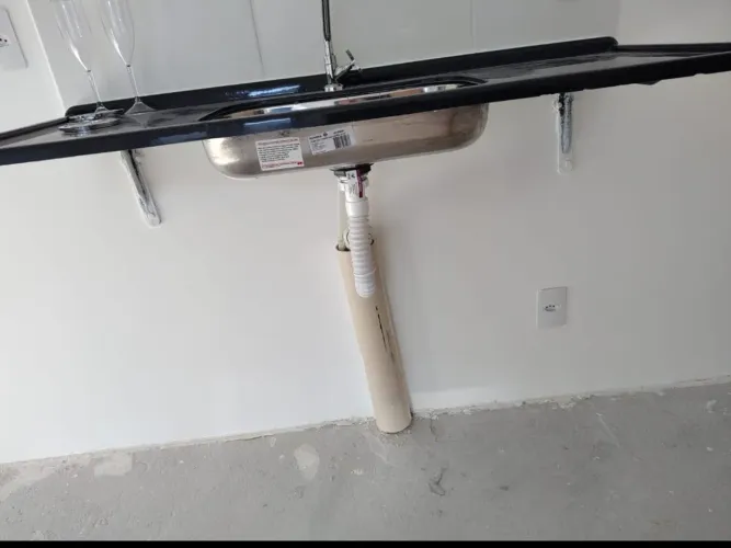Pia de cozinha 120 cm