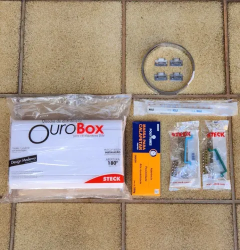 Material elétrico - sobra de obra 