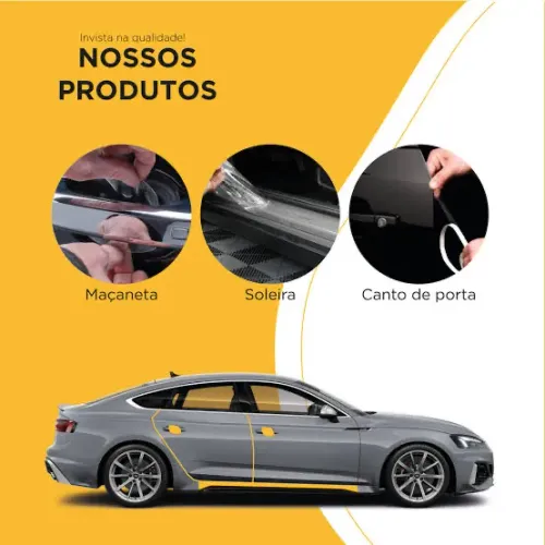 Película Protetora PPF Anti-Risco Automotivo Maçaneta Universal