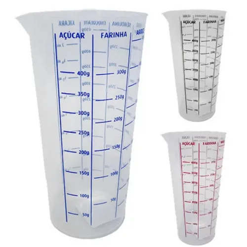 Copo Medidor Graduado Medida Certa 500 Ml Com Bico