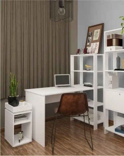 Promoção Mesa de Escritorio Branca - 14/10