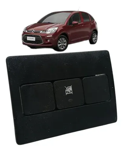 Botão Trava Vidro Sensor Alarme Citroen C3 2017