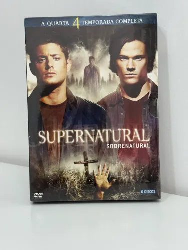 DVD box supernatural lacrada temporada 4