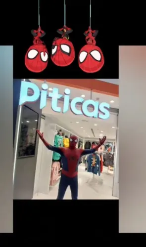 Homem aranha para festas e eventos