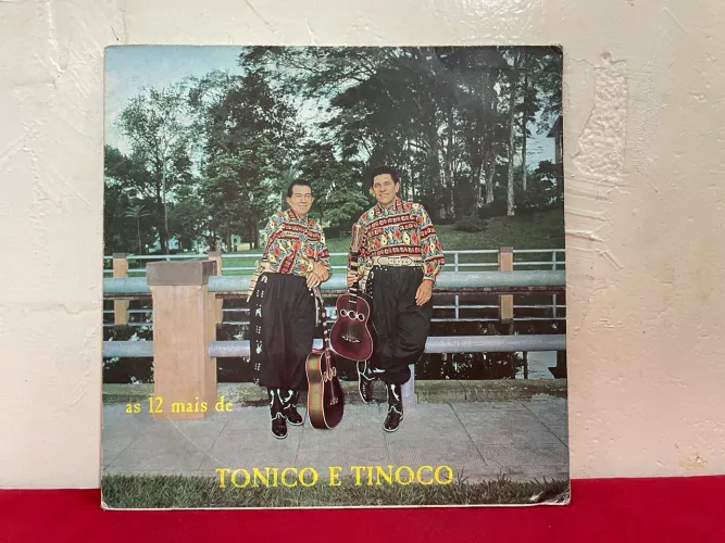Disco de Vinil As 12 Mais de Tonico e Tinoco 