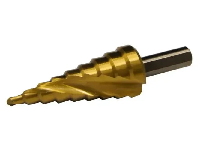 Broca Escalonada 4mm a 1200 Aço Rápido - Heavy Duty