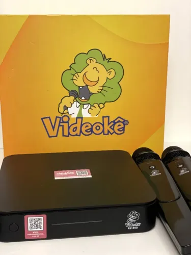 Videokê RAF EZ-850 - Aparelho Completo, Como Novo + Vídeo Demonstração