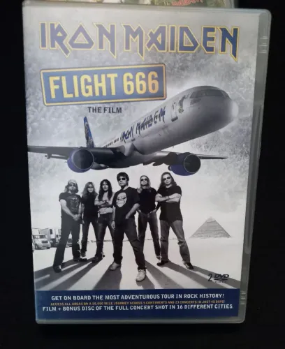 Iron Maiden - Flight 666 - DVD Duplo