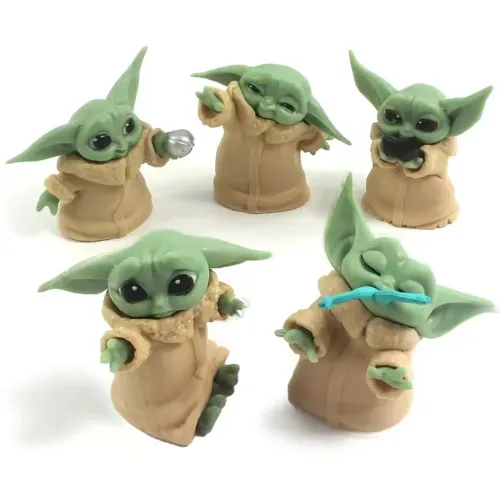Kit Miniatura Bebê Yoda