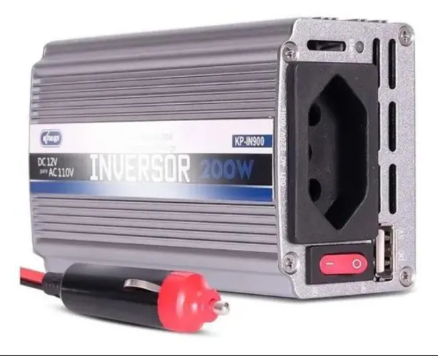 Inversor Veicular 200W Novo