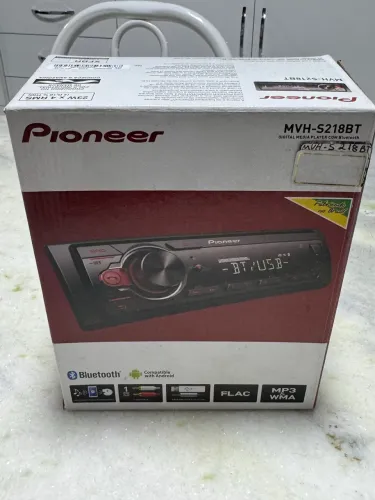 Embalagem manual isopor ferragens auto radio pioneer