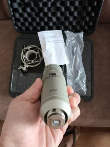Microfone Condensador USB Editors Keys Studio Series SL150