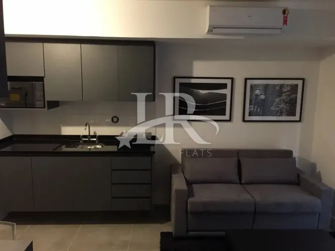 LR Flats - Flat 1 dormitório mobiliado para locação e venda em Pinheiros