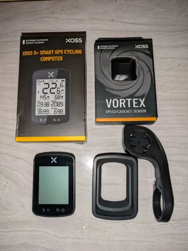 GPS XOSS G+ e Sensor de Cadência/velocidade Vortex