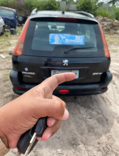 Eixo traseiro Peugeot 206/207 Sw 