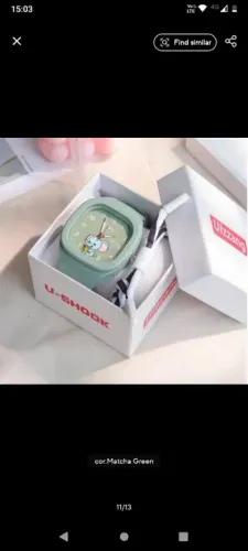 Relógio U-Shock - Matcha Green - Novo