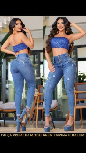 Calça Jeans Empina Bumbum