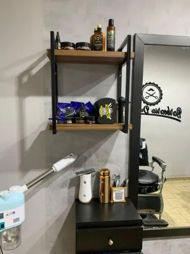 Móveis para salão masculino 