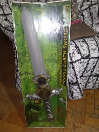 Espada Senhor Dos Aneis Toybiz Original 74cm Plastico (Usado)