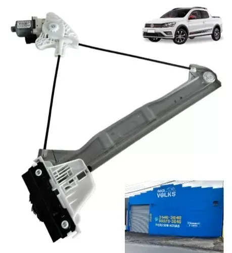 Maquina de vidro elétrica original para Saveiro G5,G6,G7 e G8 2010 a 2024 