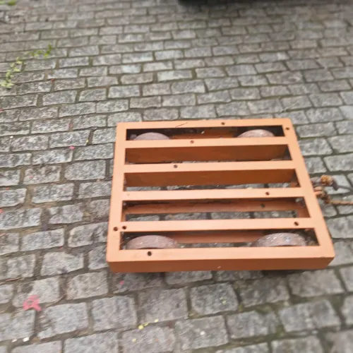Carro para carga tipo tartaruga todo em ferro reforçado