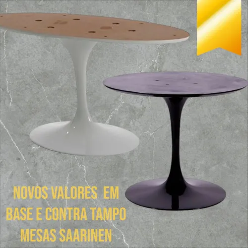 Mesa Saarinen - Base e contra tampo 