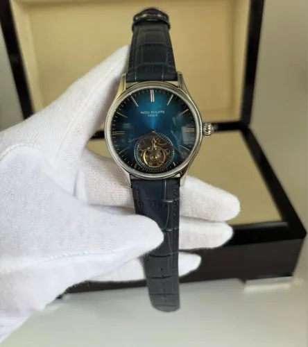 Relógio Patek Philippe Geneve Automático Azul