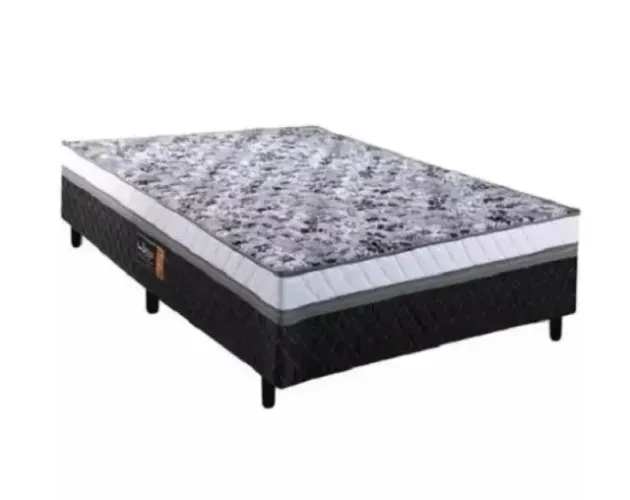 Cama Box Acoplado Casal modelo Balck medida 138x188